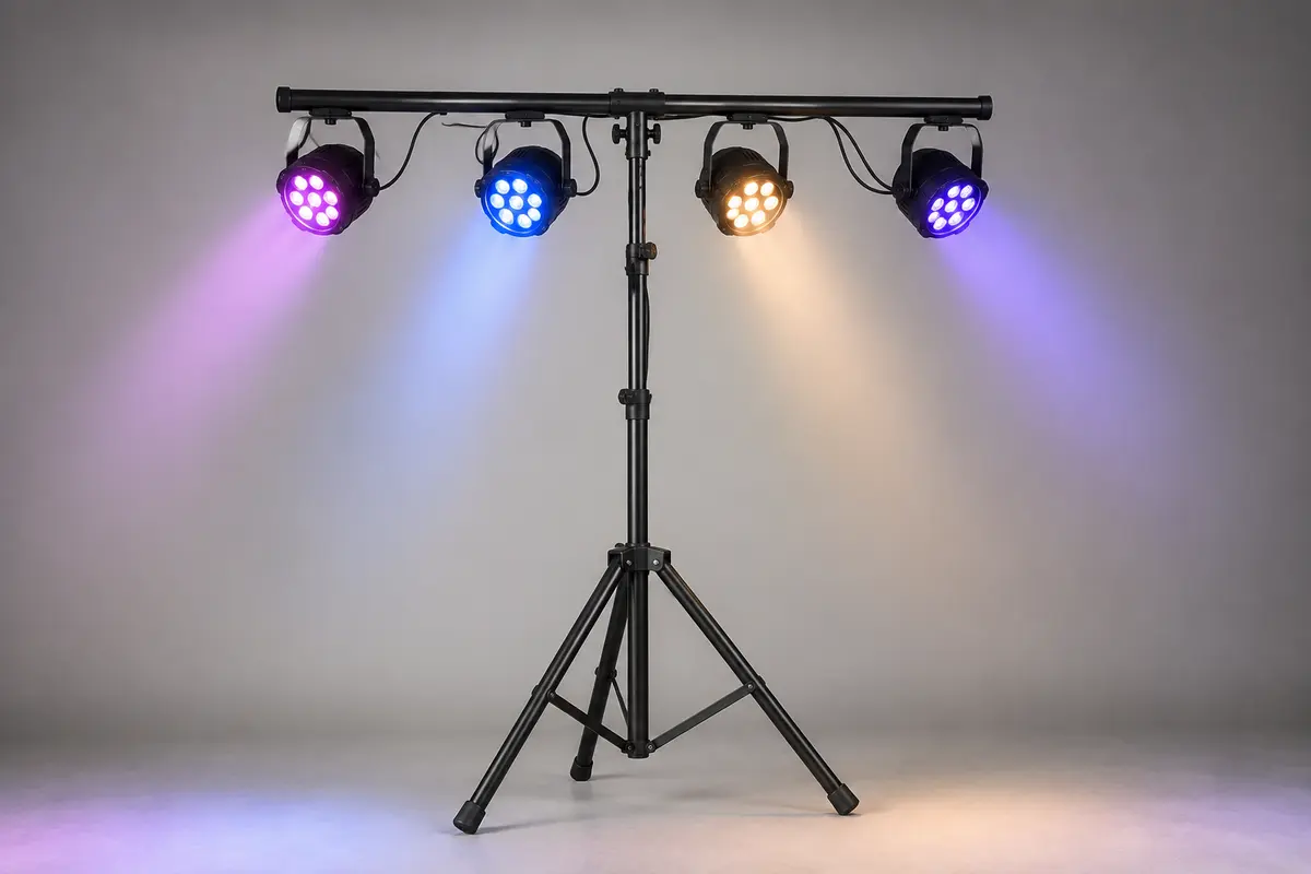 Beispielbild: DJ-Lichtanlage (Partybar)