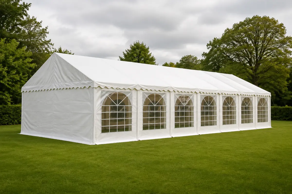 Beispielbild: 6x12 m Partyzelt